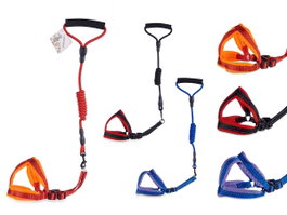 MASCOW Arnès avec laisse petit assortiment 3 couleurs (lot de 12)