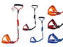 MASCOW Arnès avec laisse petit assortiment 3 couleurs (lot de 12)
