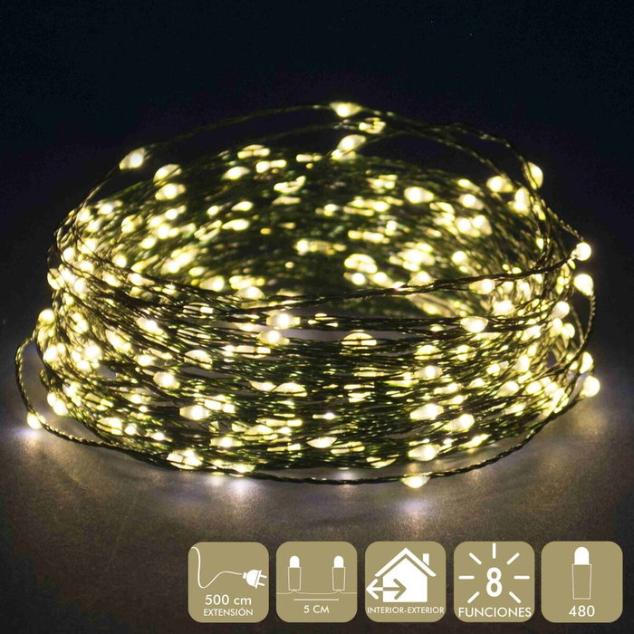 BigBuy Home Guirlande lumineuse LED Vert tendre 15 x 8 x 9 cm BigBuy Home Guirlande lumineuse LED Vert tendre 15 x 8 x 9 cm
