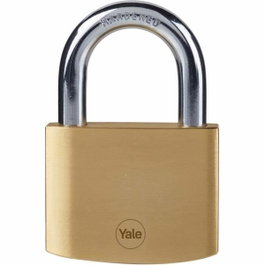 Yale Cadenas en Laiton 60 mm Y110B/60/132/1 avec Anse en Acier Cémenté