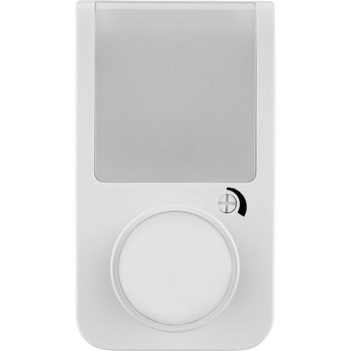 Rev Applique murale LED à brancher avec détecteur de mouvement 2,5 W blanc Rev Applique murale LED à brancher avec détecteur de mouvement 2,5 W blanc