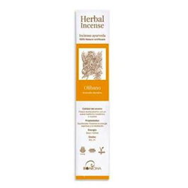BIOAROMA Herbal Incense Olibano Ayurveda 5 packs de 12 unités