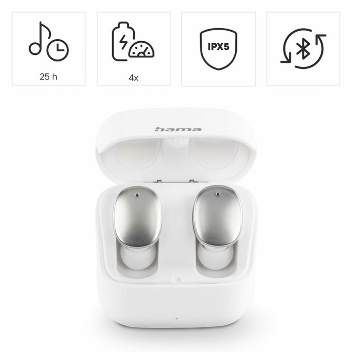 Casque Hama 00184109 Blanc Casque Hama 00184109 Blanc