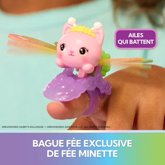 Spin Master Fairylandia - Gabby et la Maison Magique - Playset Fée Magique avec Bague, Figurines et Accessoires - À partir de 3 ans