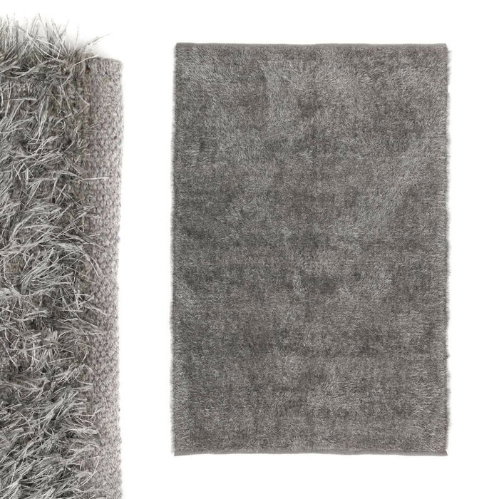 Tapis SHAGGY Gris 120 x 180 x 2 cm Tapis SHAGGY Gris 120 x 180 x 2 cm