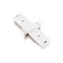 HO Conector Recto Carril Monofásico Blanco HO-PL218000R