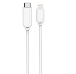 MicroConnect Câble USB-C vers Lightning MFI, 2,0m, Blanc