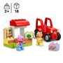 Lego DUPLO - 10468 - Jeu de construction Tracteur et Marché Peppa Pig, Cadeau éducatif pour enfants dès 2 ans, Jeu d'imagination et créativité