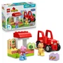 Lego DUPLO - 10468 - Jeu de construction Tracteur et Marché Peppa Pig, Cadeau éducatif pour enfants dès 2 ans, Jeu d'imagination et créativité