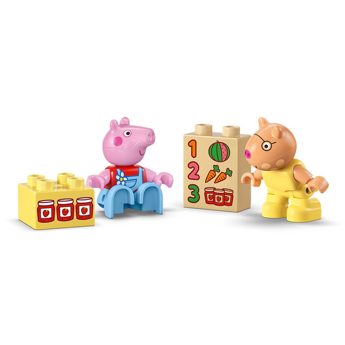 LEGO DUPLO Peppa Pig Tracteur et Marché 10468