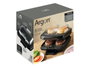 Argon Presse à hamburgers 1000W Noir et Gris