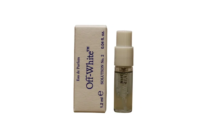 Off-White Solution No. 2 Eau de Parfum Échantillon Off-White Solution No. 2 Eau de Parfum Échantillon