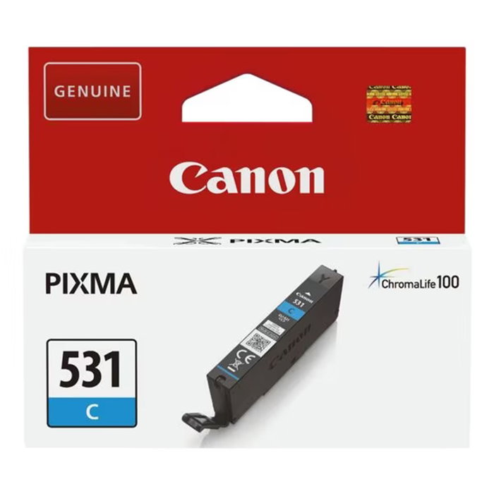 Canon Cartouche d'encre CLI-531C Cyan Canon Cartouche d'encre CLI-531C Cyan
