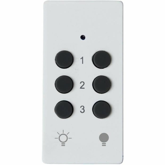 GAO Kit de 3 Prises Télécommandées avec Télécommande - Blanc