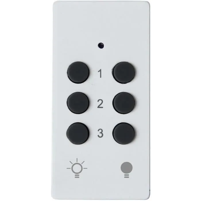 GAO - Kit de 3 Prises Electriques Télécommandées Blanc avec Télécommande - 230V, 1000W/Prise, 25m Portée, Protection Enfants (433.92MHz) GAO - Kit de 3 Prises Electriques Télécommandées Blanc avec Télécommande - 230V, 1000W/Prise, 25m Portée, Protection Enfants (433.92MHz)