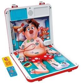 Hasbro Gaming Opération Refresh G0951 Jeu de Société avec Mode Classique et Urgence Version Portugaise et Espagnole pour Enfants à Partir de 6 Ans
