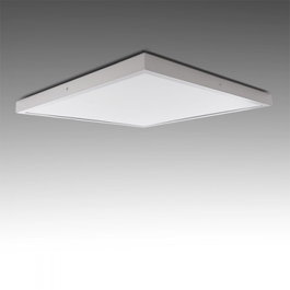 Plafonnier LED carré 48 W, 4 800 lm, 6 000 K, Blanco Frío