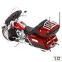 Maisto - Moto Metal Harley-Davidson Electra Glide - Modèle réduit 1:12 - Jouet pour enfants 3 ans et plus