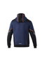 Sparco Sweat à capuche zippé TW Taille S Bleu marine/orange