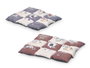 Mascow Cuna pour animaux Rectangulaire Motifs Animaux Assortis 55x45 cm Polyester (Set de 8)