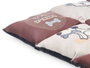 Mascow Cuna pour animaux Rectangulaire Motifs Animaux Assortis 55x45 cm Polyester (Set de 8)