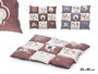 Mascow Cuna pour animaux Rectangulaire Motifs Animaux Assortis 55x45 cm Polyester (Set de 8)