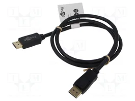 GOOBAY Câble DisplayPort 2.1 vers DisplayPort, 1m, noir