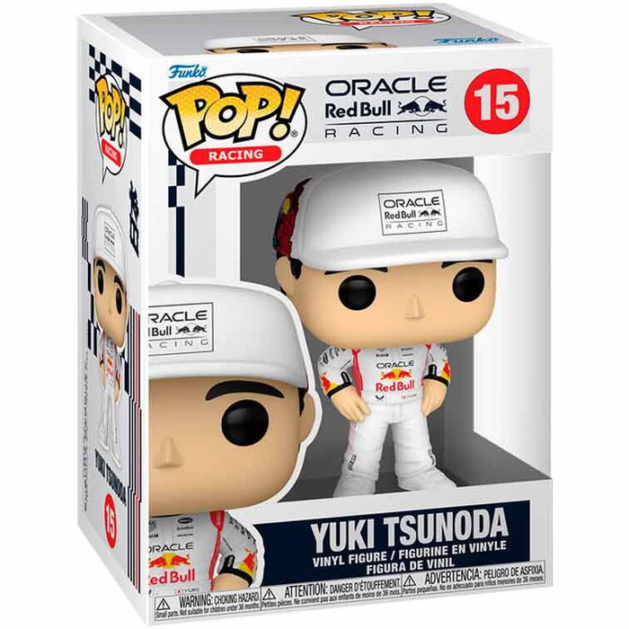FUNKO Figura POP Racing Oracle Red Bull Yuki Tsunoda