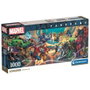 Clementoni Puzzle Panoramique 1000 Pièces - Marvel Héros contre Vilains - 98x33 cm