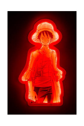 Madcow Entertainment Mural Lampe LED Neon Luffy One Piece 30 cm Madcow Entertainment Mural Lampe LED Neon Luffy One Piece 30 cm