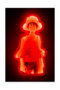 Madcow Entertainment Mural Lampe LED Neon Luffy One Piece 30 cm