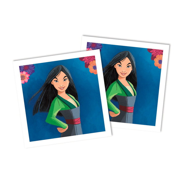Clementoni Memo Pocket Princesas Disney - Jeu de mémoire et d'observation, 48 fiches, dès 4 ans