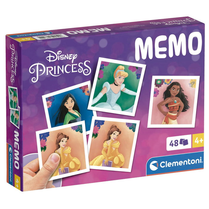 Clementoni Memo Pocket Princesses Disney