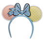 LOUNGEFLY Diadème Oreilles Minnie Mouse Disney à pois Pastel - Accessoire de déguisement