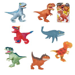 Bandai Figurine d'action Goo Jit Zu Jurassic World - Dinosaur étirable - Co41302 - À partir de 4 ans