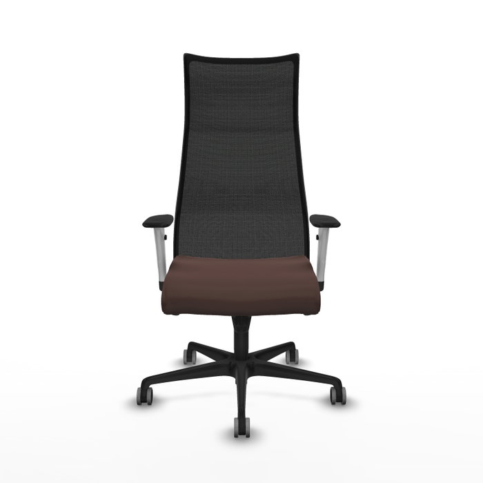 Piqueras y Crespo Chaise de Bureau Albacete Brun foncé et Noir