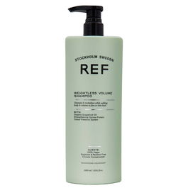 Ref Shampoing Volume Léger 1000 ml pour Cheveux Fins Fortifie et Hydrate