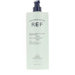 Ref Shampoing Volume Léger 1000 ml pour Cheveux Fins Fortifie et Hydrate