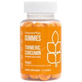 NATURES PLUS Gummies Curcuma au goût de pêche