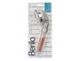 BERILO Téléphone de douche piercing thérapie pierres 25 x 8 x 8 cm ABS acier (Set de 12)