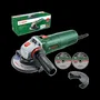 Bosch UniversalGrind 850-125 Meuleuse d'angle filaire 850 W 125 mm avec 3 disques inclus pour métal, pierre, béton