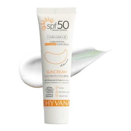 DHYVANA SOLAR SPF50 SUN avec acide hyaluronique 50ml