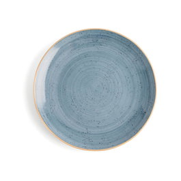 Ariane Plat à Dîner Terra en Porcelaine Bleu 27 cm