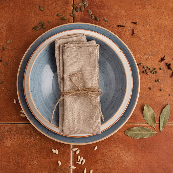 Plato Llano Porcelana Terra Ariane 27 cm