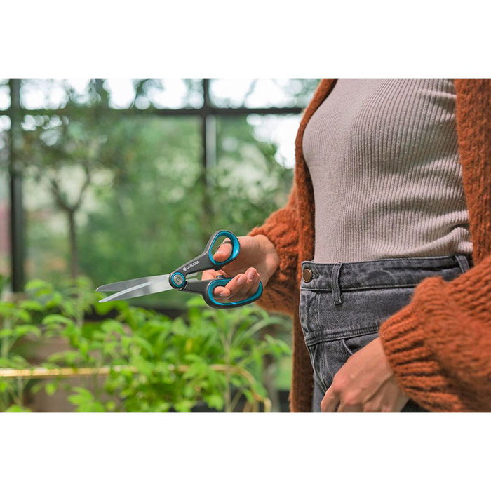 Gardena Multicut 12215-20 Ciseaux multi-usages à lames en acier inoxydable avec coupe bypass