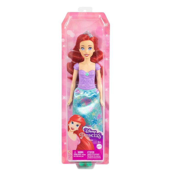Mattel Disney Princess Ariel Poupée Princesse 30 cm avec Veste Bleue