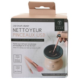 Cosmetic Club Limpiador de cepillos USB en plastique
