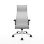 Piqueras Y Crespo Fauteuil Albacete, Mécanisme Synchrone, Gris clair et Blanc