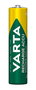VARTA 56703101402 - Piles rechargeables NiMH HR03 AAA 800 mAh, pack de 2, prêtes à l'emploi, Accu Power