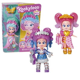 Kookyloos Poupée Golden Gala Pkl7D212In00 avec 3 Visages Changeants - Boîte Magique incluant Tenue, Sac et Chaussures - Pour Enfants 3 Ans et Plus